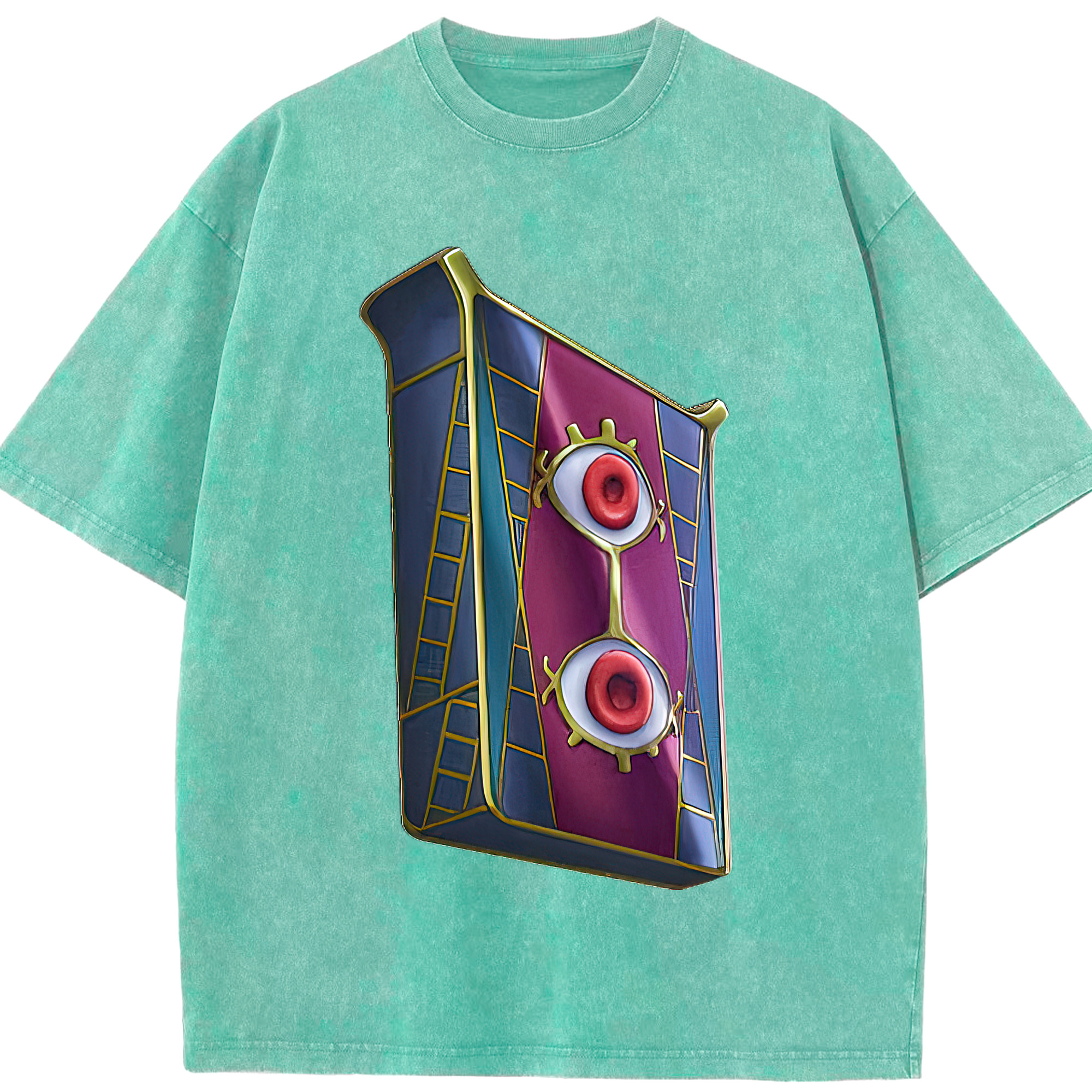 （画像用） 遊☆戯☆王 Yu-Gi-Oh! 綿100% ヴィンテージ風 半袖Tシャツ（フロントプリント）